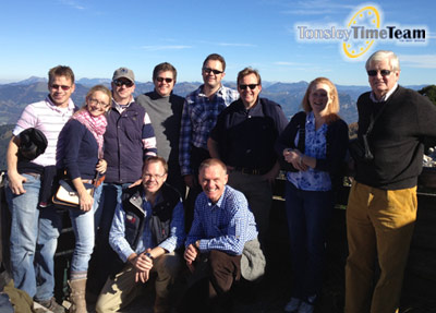 Floody, Claire Bear, Joe, Rupert, Ed, Barl, Philly, Julian, Woolfy and our guide