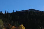 Looking up towards the Eagle's Nest