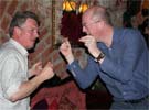 Gilo gives Paul a dance lesson