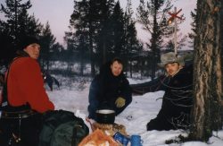 Lunch stop (reindeer again!)