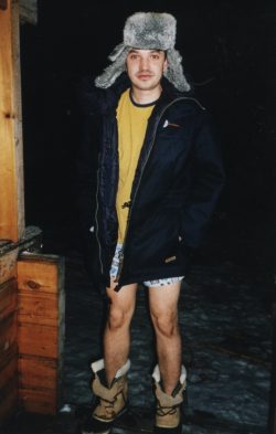 An enthusiastic Pete does not want to miss the Northern Lights