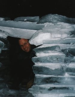 The first crack at an igloo