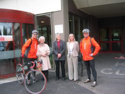 Day 4 - at the Alexandra Unit (Valerie Bruce, Dr Lindsay Martin, Linda Murray)