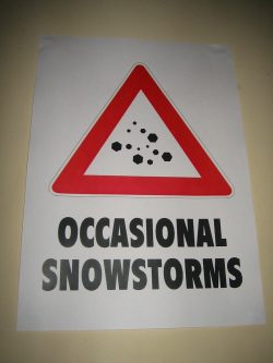 You were warned
