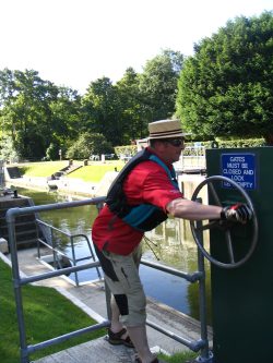 ...and too early for the lazy lock keeper