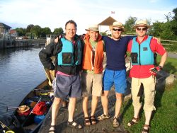 End of Day 3... Sunbury Locks