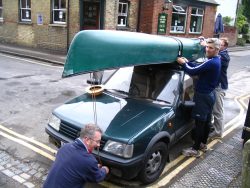 Mission accomplished... back on Osney Island