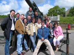 Tonsley Time Team and some great big munter (third from left).