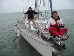Pete, the cross-legged sailor