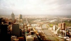 Melbourne from the Rialto Towers
