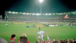 In the Gabba, the mighty Gabba, the Lions roared that night