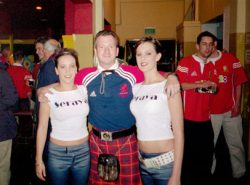 I have no recollection of this photo, but thought the Seraya twins were worth a shot at fame!