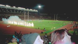 ANZ stadium - The final of the State of Origin Rugby League Game, QLD Shock result