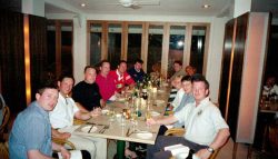Introducing the West London Massive (L-R, Gareth, Duncan, Binksy, Batesy, Eastie, Kirbs, Jonathan, Kwesi, Bob, Hyweller and me (Apologies from absentee Wincey)