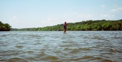 Keymer walking on water