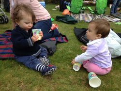 Benjy and Cecelia binge on caffeine