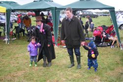Mel and Rob start up the parents versus children race