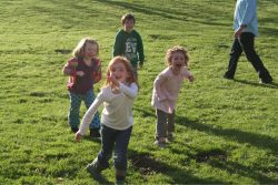 Archie, Chiara, Ginny and Georgie