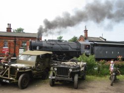 Arrival of the engine