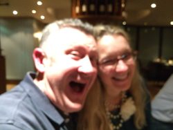 JP and Claire Bear - and a focus problem