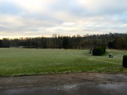 A crisp morning with negative temperatures