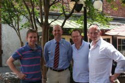 Melmart 2010: Simon Keymer, Tonsley Ambassador to the USA, gets his Tonsley Colours