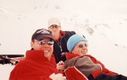 Woolfy and Joe with some grandmother