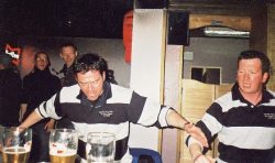 Haka with Owen and Joe about to explode