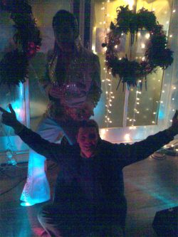 Pete with Elivs himself